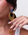 Arabesque Lapis Earrings